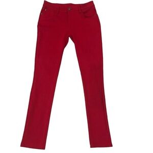 Seventeen Red Skinny Fit Pants Junior Size M NEW